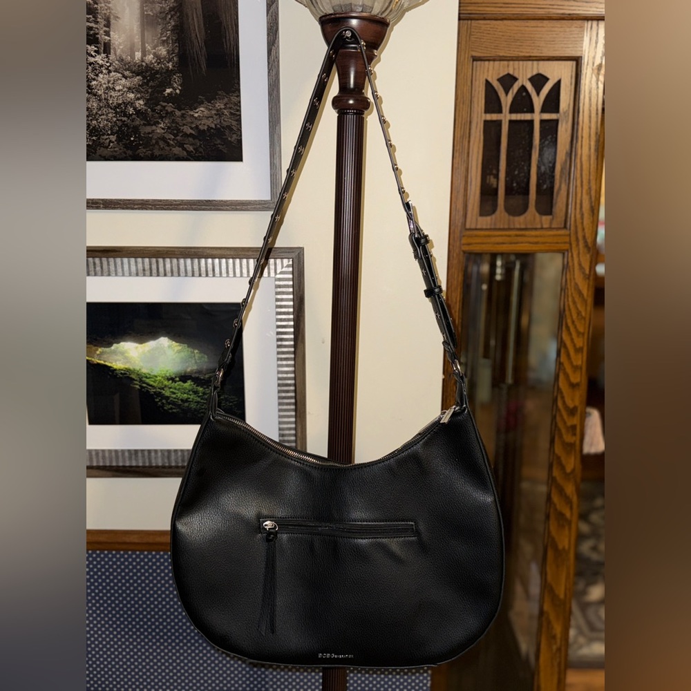 Bcbgeneration Black Messenger Bag With Metallic A… - image 6